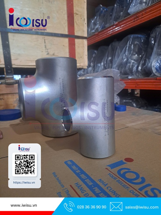 Tê đúc Inox sử dụng trong các hệ thống đường ống công nghiệp