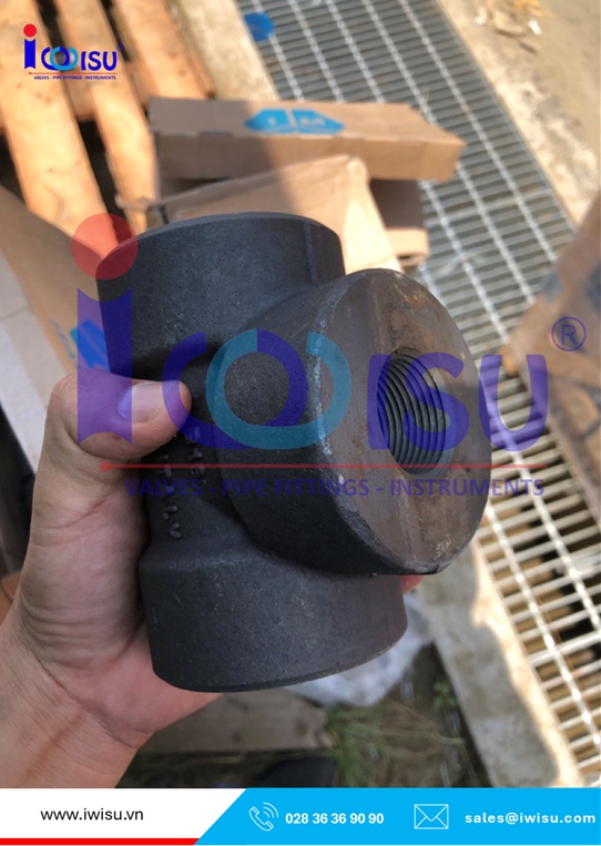 Tê đều thép A105 ASME B16.11 do IWISU cung cấp Tê đều thép A105 ASME B16.11 do IWISU cung cấp