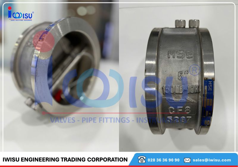 Van 1 chiều lò xo spring check valve dùng cho hơi nóng và khí nén Van 1 chiều lò xo spring check valve dùng cho hơi nóng và khí nén