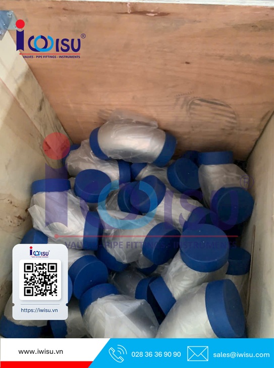 Co đúc Inox 304/304L SCH80 – Phụ kiện hàn chịu áp cao cho hệ thống công nghiệp