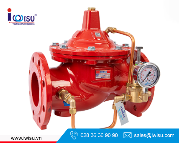 Sản phẩm van giảm áp chữa cháy mà IWISU cung cấp