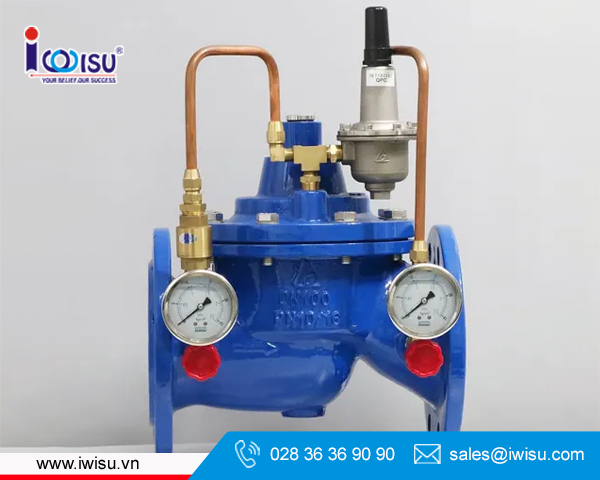 Van giảm áp gang mà IWISU cung cấp